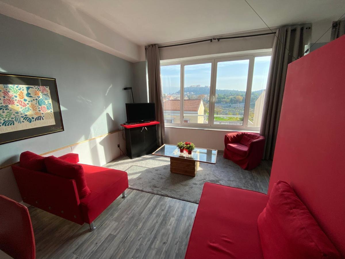 Apartament Red Grey Loft Ateny Zewnętrze zdjęcie